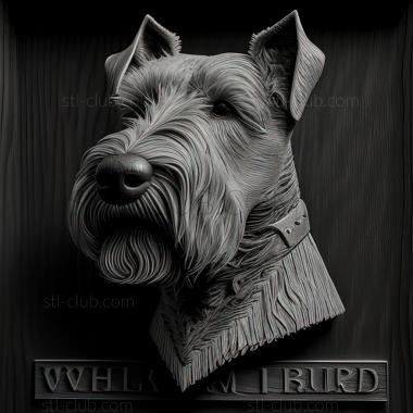 3D model st Welsh Terrier dog (STL)